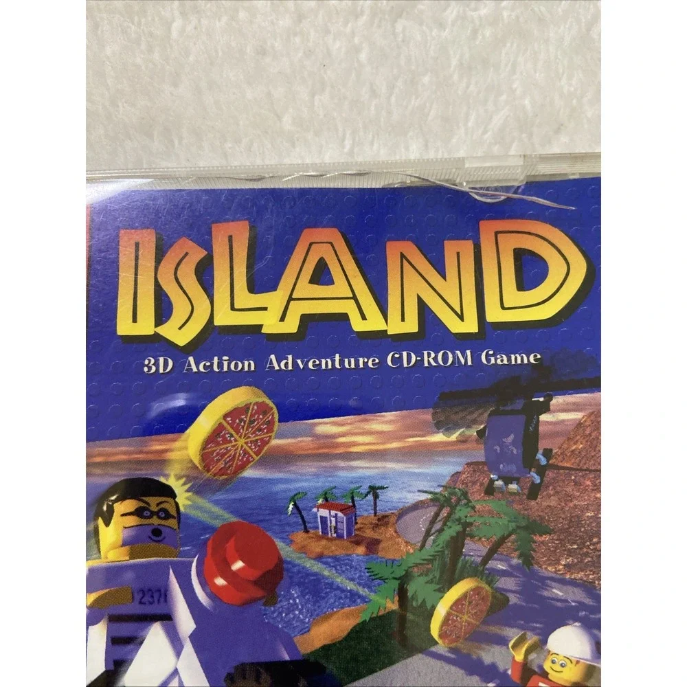 Vintage LEGO Island 3D Action Adventure‎ PC CD-ROM Windows 95 Ages 6-12